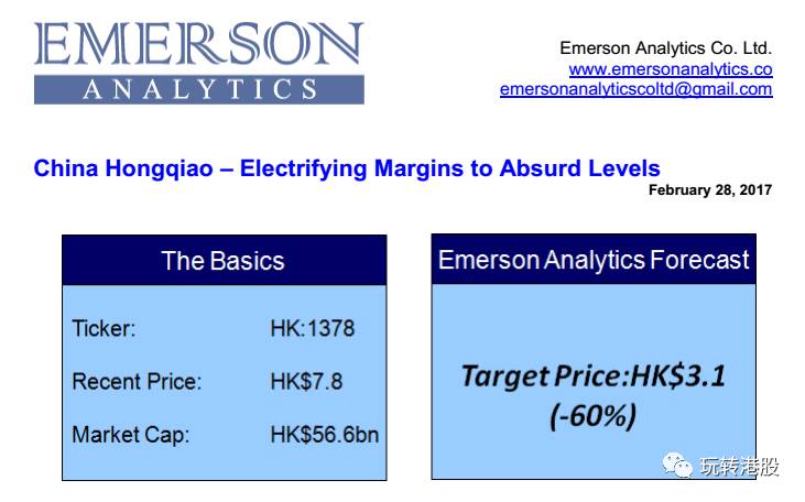 宏桥做空_中国宏桥雪球_中国宏桥 做空报告