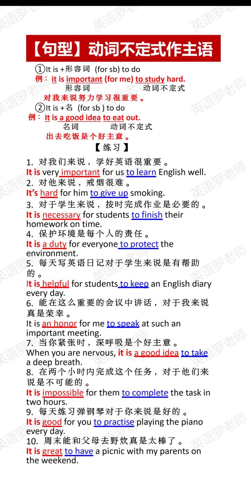 洗盘子英语_不定式作主语的形式主语_it is your job to wash the dishes