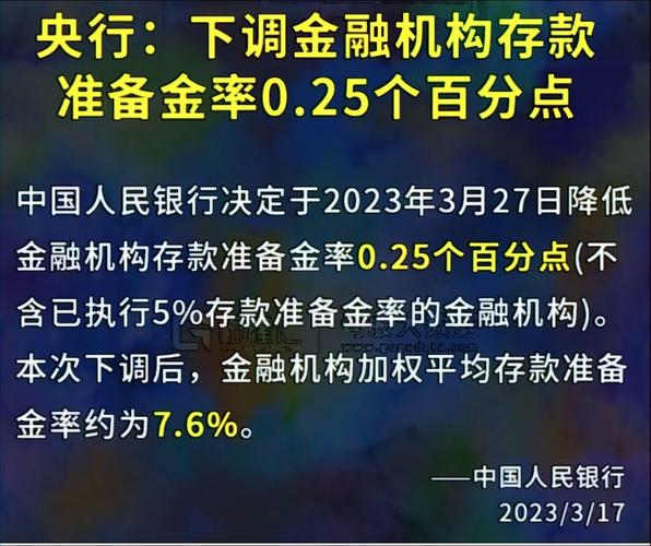 金融机构存款准备金率调整_央行降准0.25个百分点_央行降准有什么好处