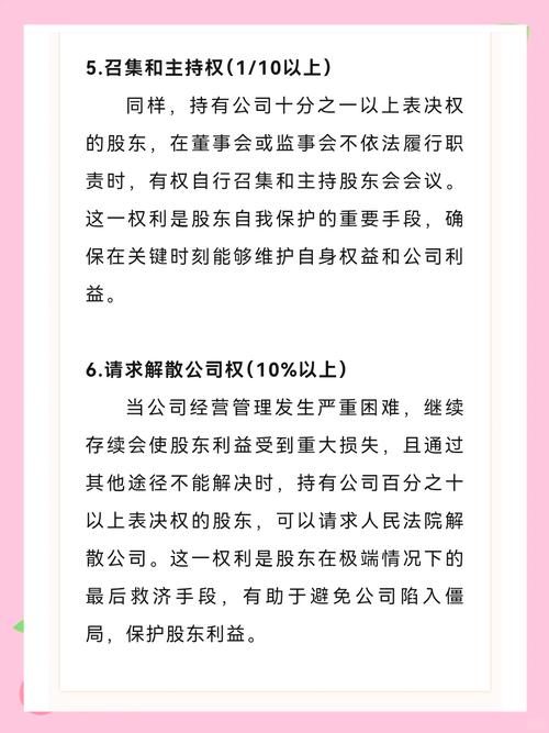股东持股比例与权利义务_公司股东权利和义务_不同持股比例股东权利