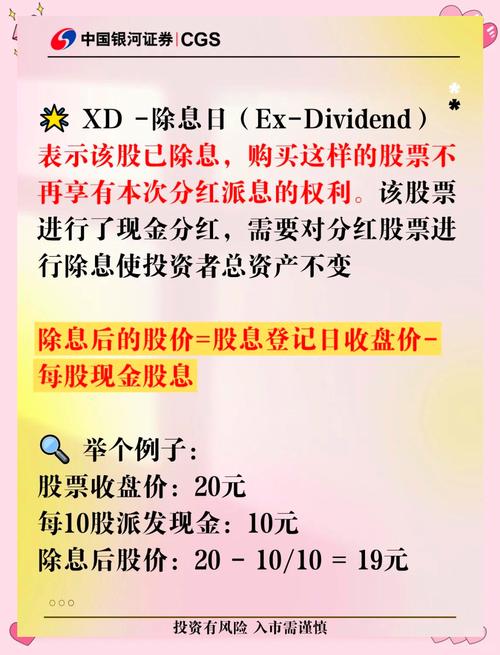 股票名加xd是什么意思_股票名称XD代表什么_股票除息是什么意思