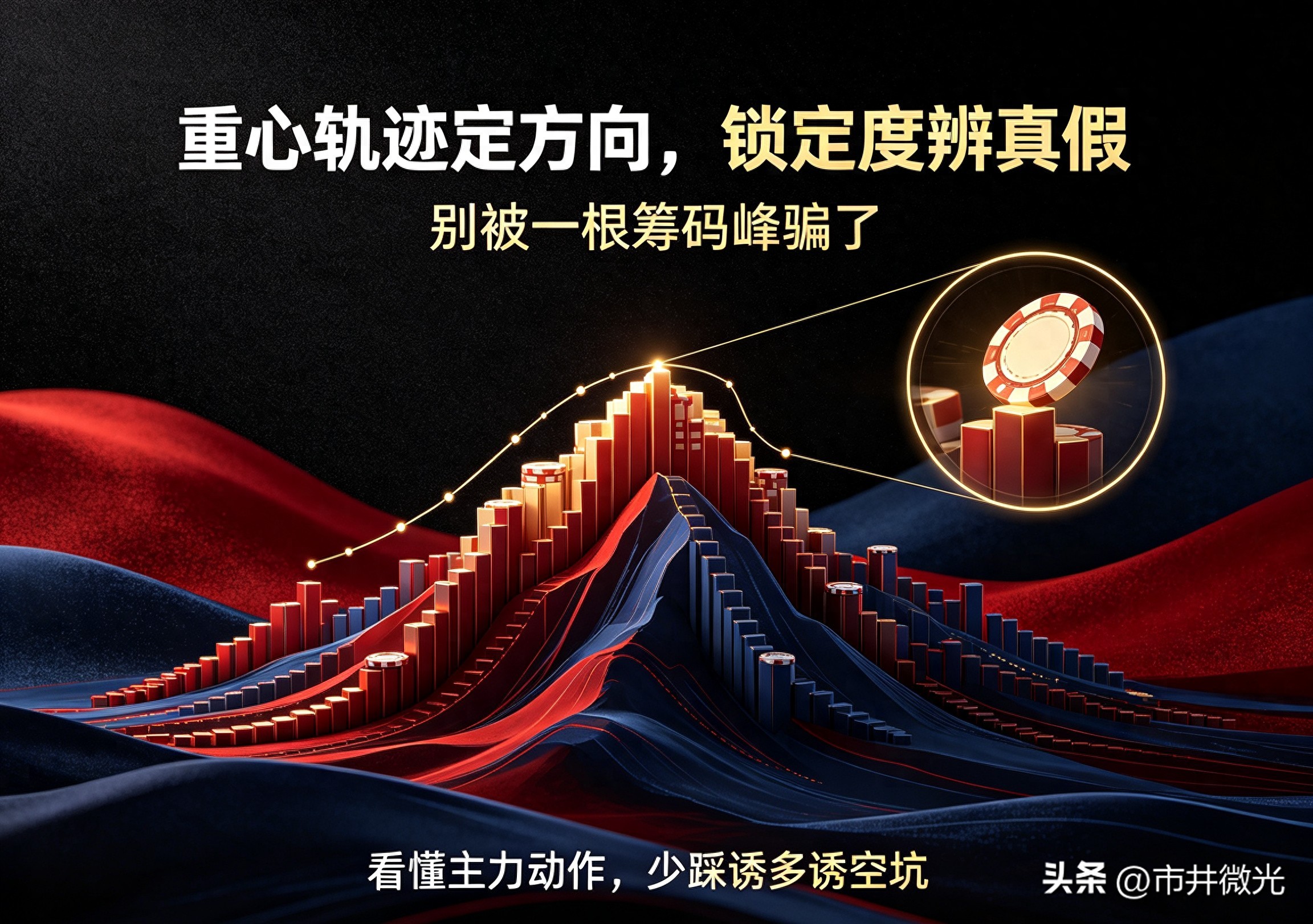 筹码分布图重心轨迹_锁定度辨真假_手机看股票筹码分布图