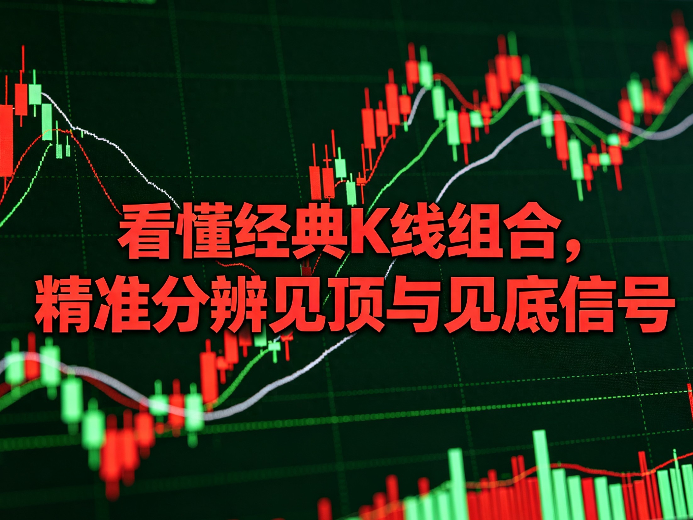 十字星K线图解：看懂见顶见底信号，交易不再盲目