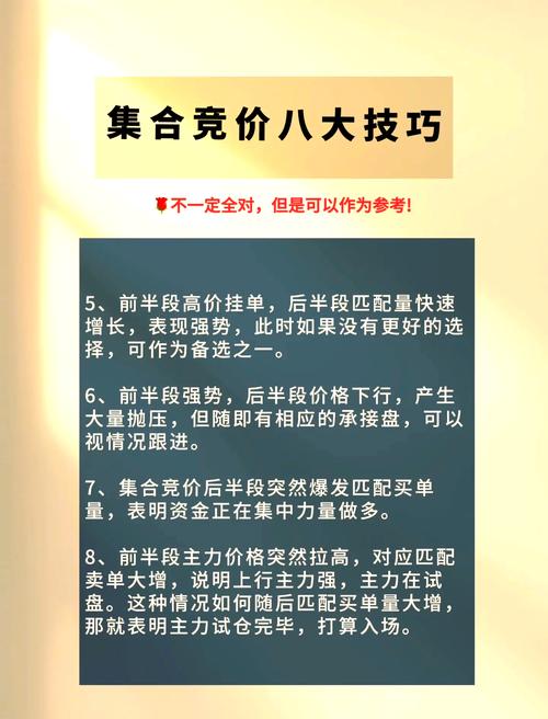 短线交易者 集合竞价实战指南 _股市开盘前竞价买卖_短线交易 集合竞价分析